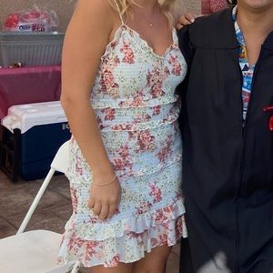 Zara Floral Mini Dress